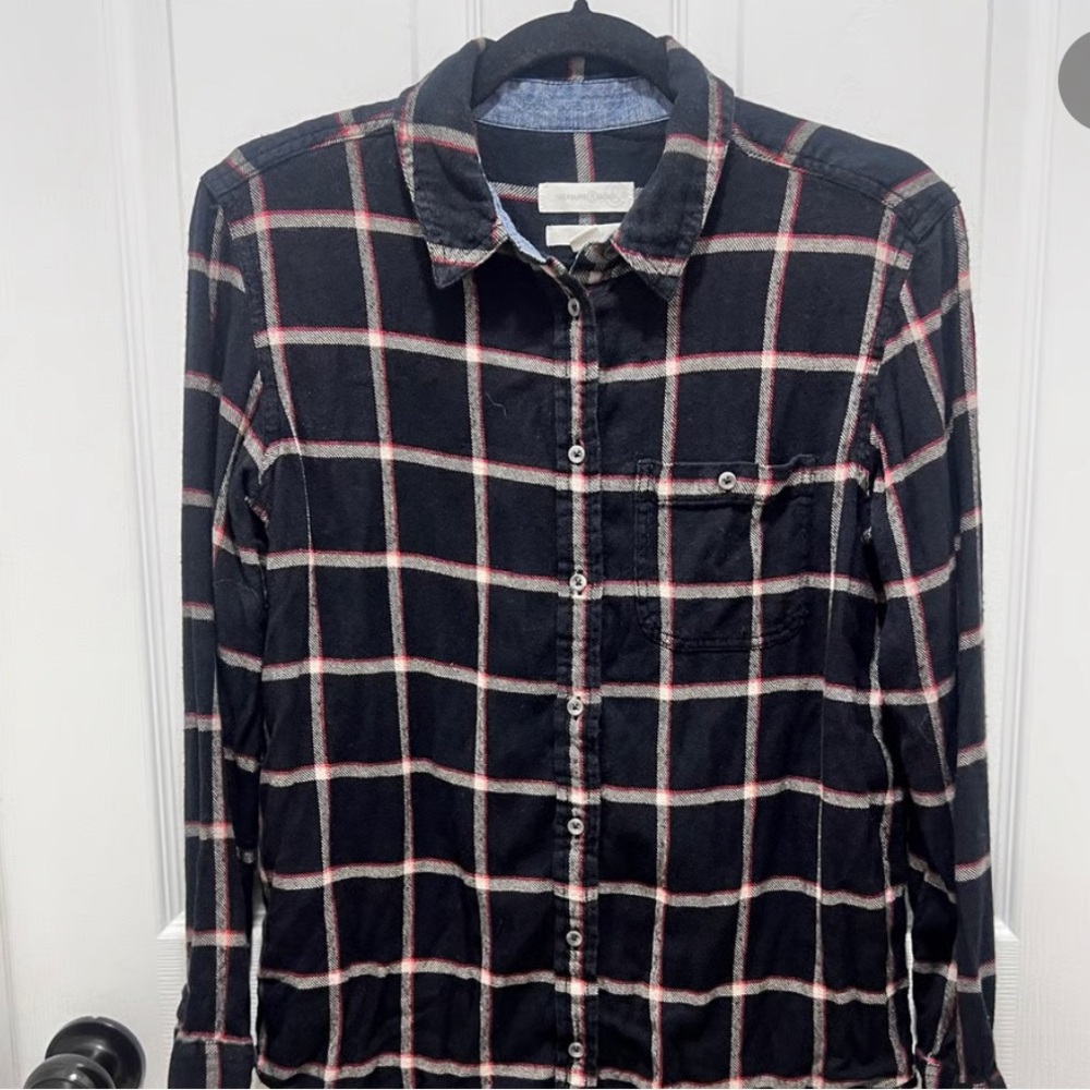Boyfriend Shirt Flannel - treasure&bond super comfy